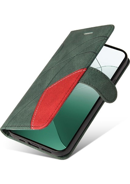 Kart Yuvası Standı ile Xiaomi 14 Pu Deri Flip Folio Kılıf (Yurt Dışından) indirimleri
