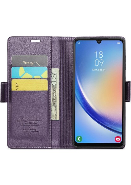 SZY Market Samsung Galaxy A34 5g Kart Yuvası Cüzdan Kılıf Anti Dolandırıcılık Için Caseme Durumda (Yurt Dışından)