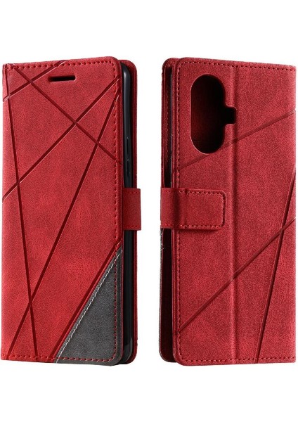 Realme 10 Pro Artı Kart Tutucu Için Kılıf Kickstand Cüzdan Flip Folio Pu (Yurt Dışından)