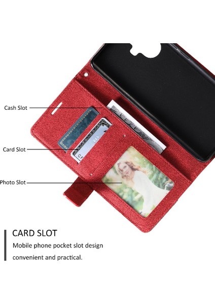 Realme 10 Pro Artı Kart Tutucu Için Kılıf Kickstand Cüzdan Flip Folio Pu (Yurt Dışından)
