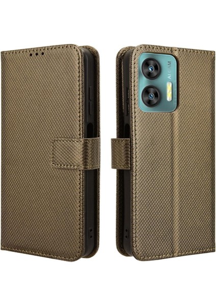 Oukitel C35 Kickstand Kart Tutucu Manyetik Cüzdan Kapak Için Kılıf (Yurt Dışından)