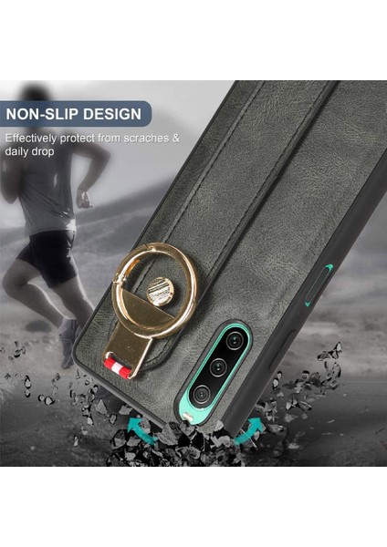 Sony Xperia 10 Iv Kolaylık Bilek Kayışı Premium Pu Deri Için Kılıf (Yurt Dışından) fırsatları