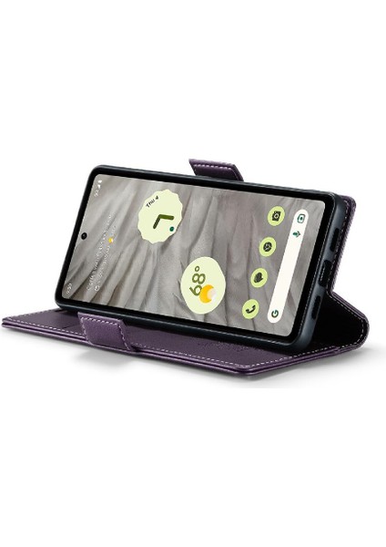 Google Pixel 7A Kart Yuvası Kickstand Anti Dolandırıcılık Cüzdan Için Caseme Durumda (Yurt Dışından) modelleri