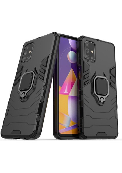 Samsung Galaxy M31S Kickstand Askeri Damla Koruma Darbeye (Yurt Dışından) fırsatları