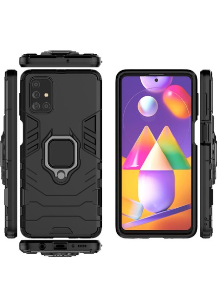 Samsung Galaxy M31S Kickstand Askeri Damla Koruma Darbeye (Yurt Dışından) indirimleri