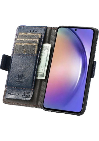 Samsung Galaxy Case 5g Çoklu Kart Yuvası Çok Renkli Iş Cüzdanı Için Kılıf (Yurt Dışından)