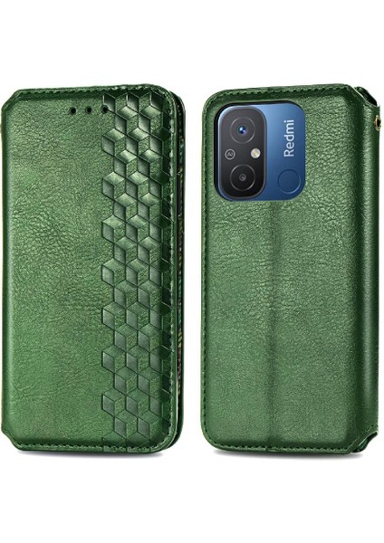Xıaomı Redmi 12C Deri Kılıf Moda Tasarımı Zarif Iş Için Kılıf (Yurt Dışından)