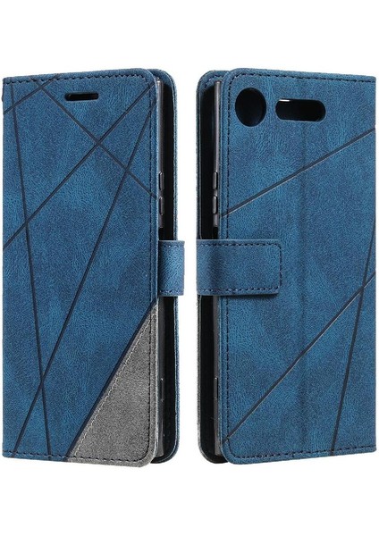 Sony Xperia Xperia Için Kılıf Manyetik Pu Deri Cüzdan Çevirme Folyo Darbeye (Yurt Dışından)