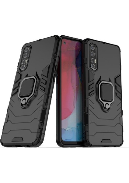 Oppo Oppo 3 Pro 360 &deg; Dönen Halka Askeri Damla Koruma Kapağı Için Kılıf (Yurt Dışından)