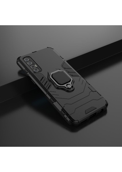 Oppo Oppo 3 Pro 360 &deg; Dönen Halka Askeri Damla Koruma Kapağı Için Kılıf (Yurt Dışından) fiyatları