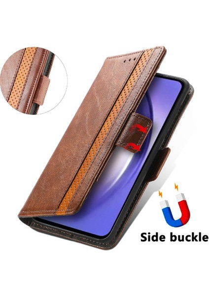 Samsung Galaxy Case 5g Çoklu Kart Yuvası Çok Renkli Iş Cüzdanı Için Kılıf (Yurt Dışından)