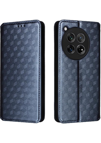 Oneplus 12R 5g Manyetik Kapatma 3D Desen Cüzdan Kart Yuvaları Pu (Yurt Dışından)