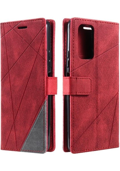 Xiaomi Redmi Not 10 Pro Max Darbeye Pu Deri Kart Tutucu (Yurt Dışından)