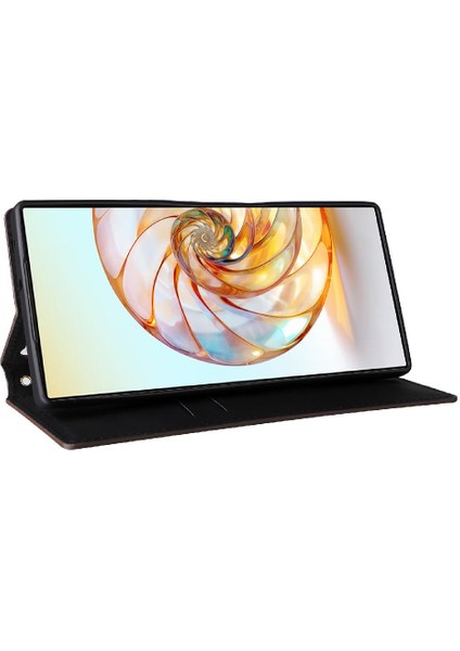 Nubia Z60 Ultra 5g Için Kılıf Cüzdan Kart Yuvaları Tutucu Manyetik Kapatma Pu (Yurt Dışından)