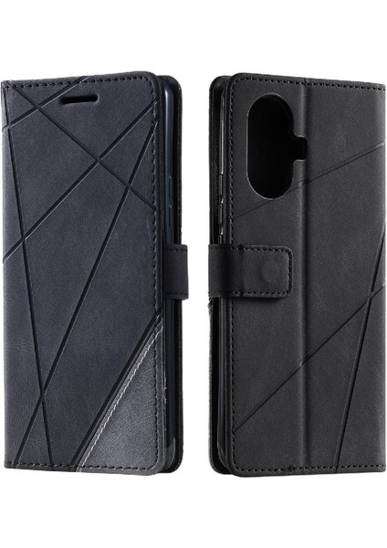Realme 10 Pro Artı Kart Tutucu Için Kılıf Kickstand Cüzdan Flip Folio Pu (Yurt Dışından)