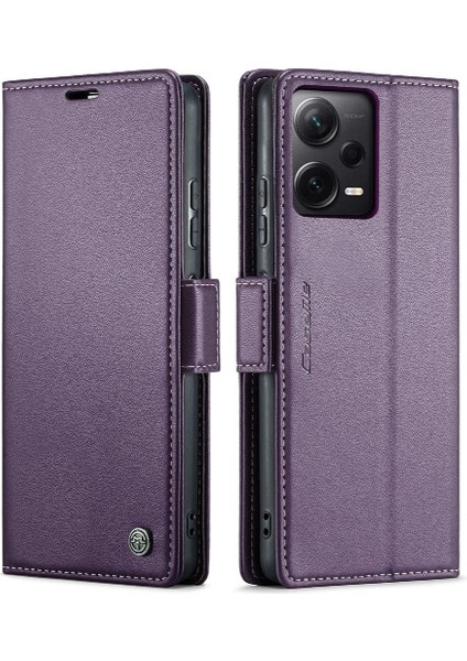 Xiaomi Redmi Not 12 Pro Artı Anti Dolandırıcılık Kickstand Cüzdan Için Caseme Durumda (Yurt Dışından)