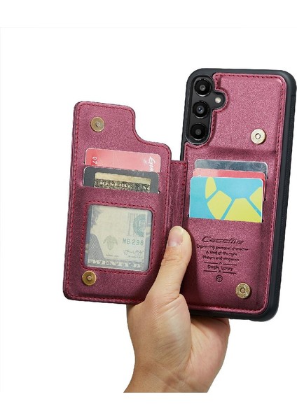 Samsung Galaxy A35 5g Pu Deri Ince Darbeye Dayanıklı Caseme Cüzdan Kılıf (Yurt Dışından) fiyatları