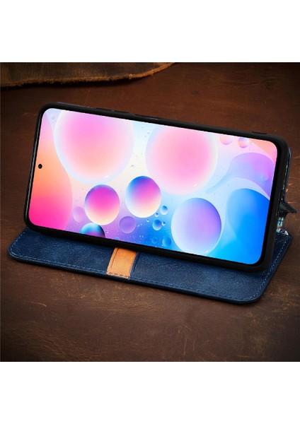 Xıaomı Redmi Not 11 Için Kılıf Pro Moda Tasarım Deri Kılıf Cüzdan Çevirin (Yurt Dışından) fırsatları