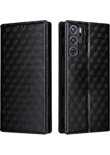Nubia Kırmızı Sihirli 9 Pro Artı Kart Yuvaları Için Kılıf Tutucu Cüzdan Manyetik Pu (Yurt Dışından)