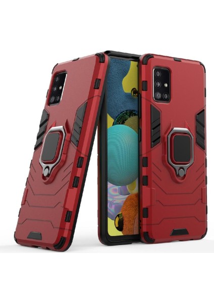 Samsung Galaxy A51 5g Darbeye Kapak Kickstand Askeri Damla (Yurt Dışından)
