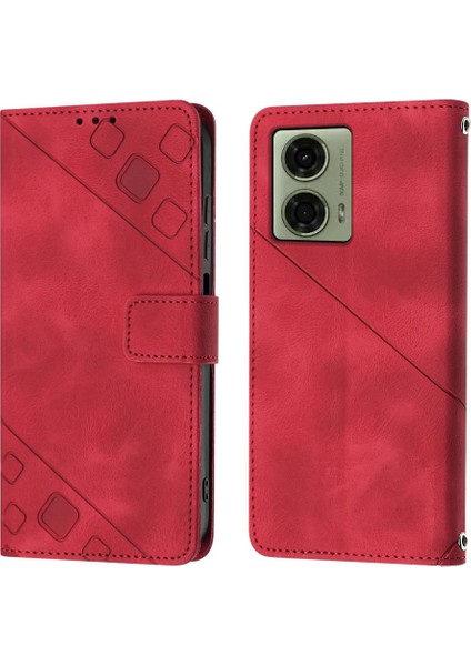 Motorola Moto G24 4G/G04 4g Kart Tutucu Cüzdan Kapak Çevirin Deri (Yurt Dışından)