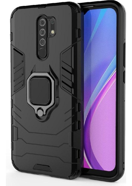Xiaomi Redmi 9 Darbeye Kapak Askeri Damla Koruma Halkası (Yurt Dışından)