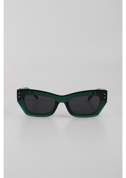 Yeşil Mat UV400 Filtre Kadın Güneş Gözlüğü 615260