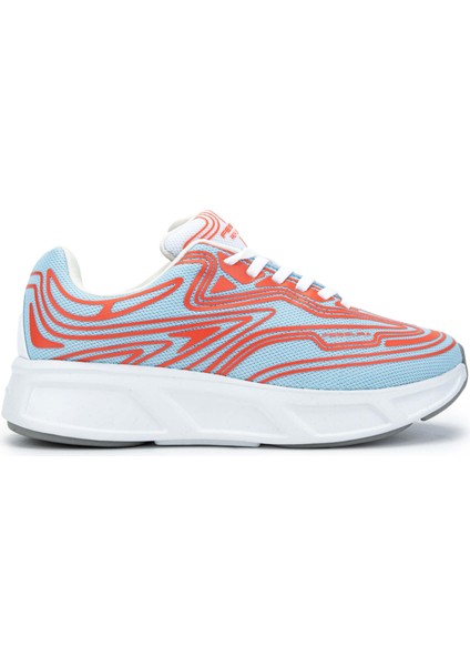 Kadın Tekstil Mavi/mercan Sneakers & Spor Ayakkabı 1001 REX001 Bn Ayk Y24 Water/coral