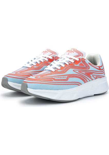 Kadın Tekstil Mavi/mercan Sneakers & Spor Ayakkabı 1001 REX001 Bn Ayk Y24 Water/coral fırsatları