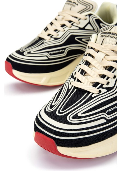 Kadın Tekstil Siyah/kemik Sneakers & Spor Ayakkabı 1001 REX001 Bn Ayk Y24 Black/bone modelleri