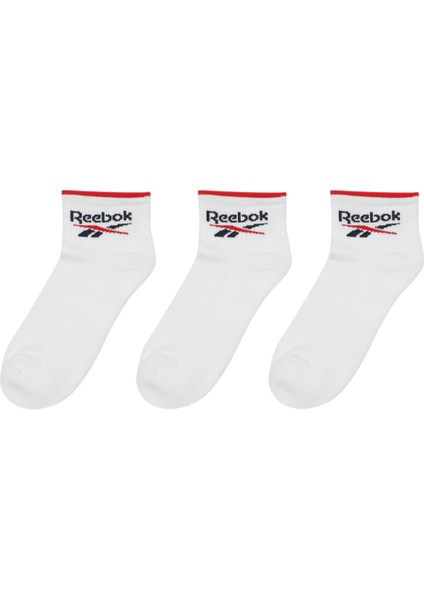 ml R-0362 3lu 33KS 4fx Beyaz Unisex Çorap