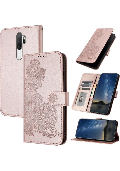 Oppo A9 2020/A5 2020 Cüzdan Kılıf Için Kılıf (Yurt Dışından)