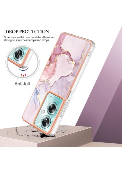 Oppo A79 5g Koruma Için Kılıf Mermer Desen Ince Tpu Yumuşak Tampon (Yurt Dışından) modelleri