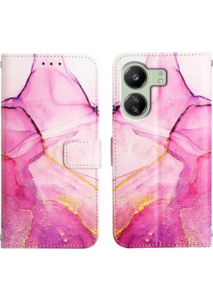 Xiaomi Redmi Için Kılıf Redmi 4g Cüzdan Pu Deri Kickstand Mermer Desen (Yurt Dışından) modelleri