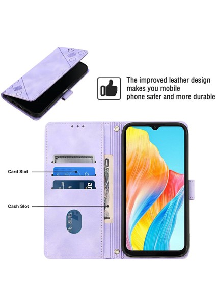 Oppo A38 4g Için Kılıf Manyetik Deri Cüzdan Kapak Çevirin Kart Tutucu (Yurt Dışından) indirimleri