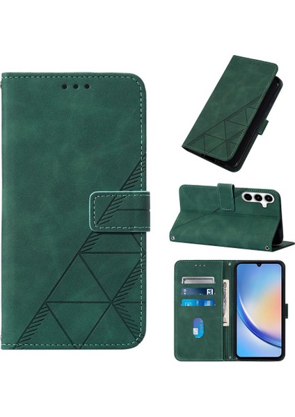 Samsung Galaxy A35 5g Pu Deri Cüzdan Kapak Kredi Kartı Tutucu (Yurt Dışından)