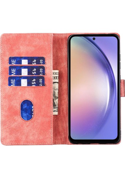 Samsung Galaxy Için Kılıf A52S 5g Flip Folio Kart Cep Tutucu Kapak Kedi (Yurt Dışından)