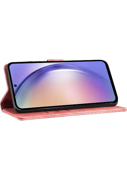 Samsung Galaxy Için Kılıf A52S 5g Flip Folio Kart Cep Tutucu Kapak Kedi (Yurt Dışından)