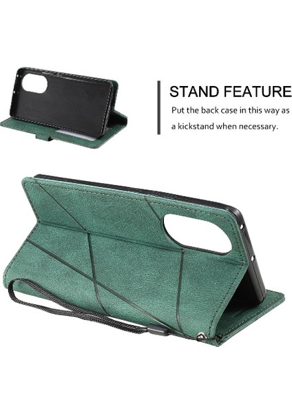 Oppo Oppo 8t 5g Kart Tutucu Için Kılıf Kickstand Cüzdan Flip Folio Manyetik (Yurt Dışından) indirimleri
