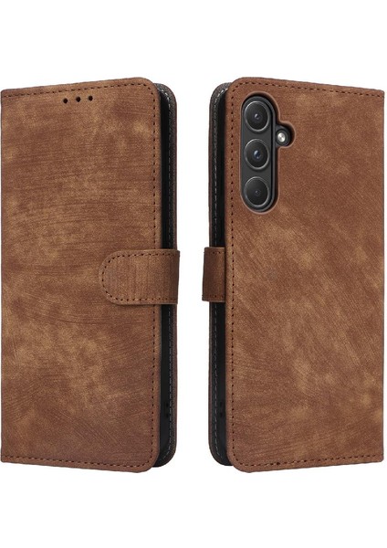 Samsung Galaxy Case 5g Pu Deri Kart Yuvaları Kapak Manyetik Rfıd (Yurt Dışından)