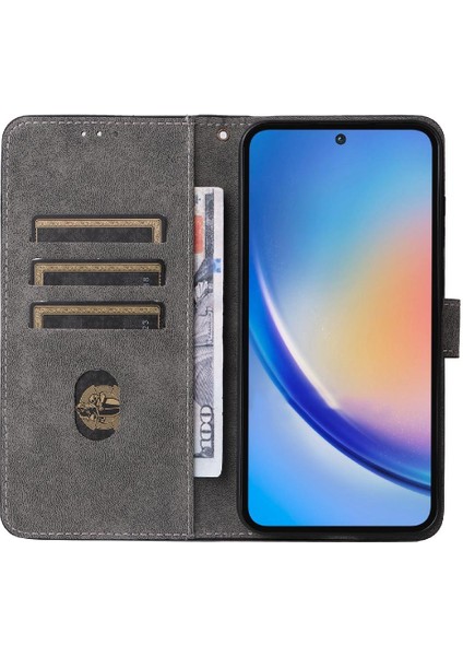 Samsung Galaxy A35 5g Flip Folio Cüzdan Pu Deri Kart Yuvaları (Yurt Dışından) fiyatları