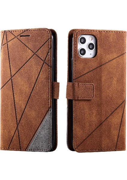 IPhone 11 Için Kılıf Pro Pu Deri Cüzdan Çevir Folyo Kart Tutucu Kickstand (Yurt Dışından)