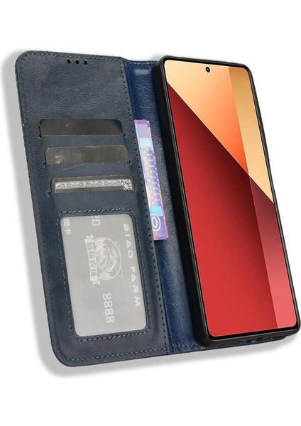Xiaomi Redmi Not Için Kılıf 13 Pro 4g Cüzdan Manyetik Kapatma Pu Deri (Yurt Dışından) indirimleri