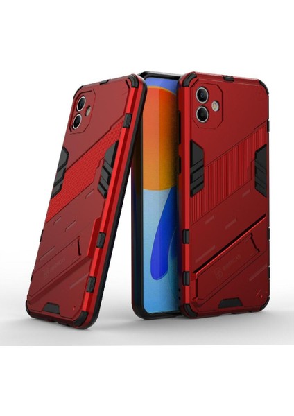 Samsung Galaxy A04 4g Kickstand Sağlam Askeri Koruyucu Kapak (Yurt Dışından)