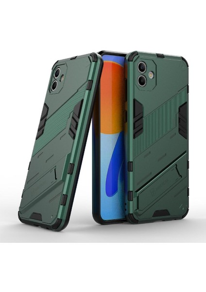 Samsung Galaxy A04 4g Kickstand Sağlam Askeri Koruyucu Kapak (Yurt Dışından)