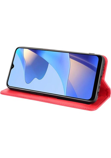 Oppo A16/A16S/A54S Cüzdan Pu Deri Manyetik Kapatma Için Kılıf (Yurt Dışından)