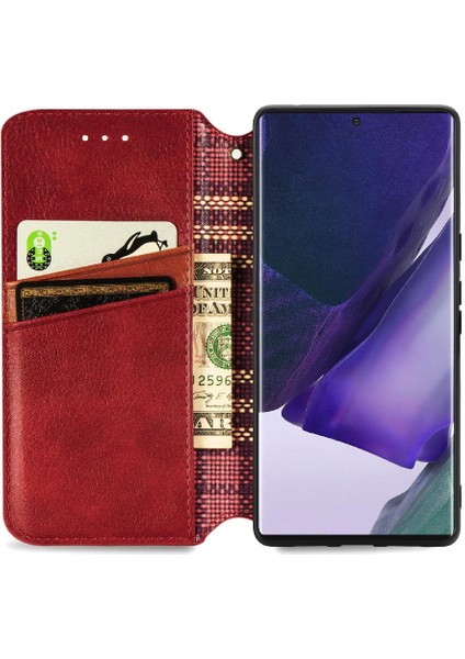 Samsung Galaxy S22 Ultra Flip Kapak Için Kılıf Zarif Iş Cüzdan (Yurt Dışından) indirimleri