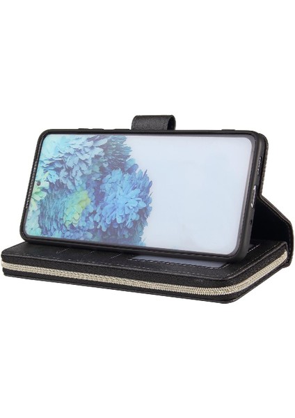 Samsung Galaxy S20 Flip Kapak Için Kılıf Kart Tutucu Cüzdan Kılıf ile 9 Kart (Yurt Dışından) fiyatları