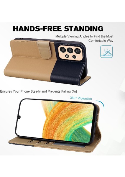 Samsung Galaxy A33 5g Için Kılıf Cüzdan Kapak Çevirin Kılıf Darbeye (Yurt Dışından) fırsatları