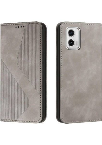 Motorola Moto G73 Kart Yuvaları Tutucu Cüzdan Kickstand Manyetik Pu (Yurt Dışından)